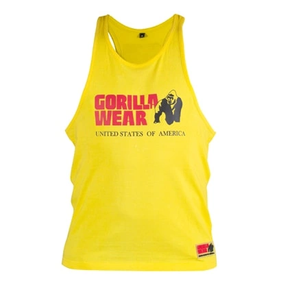 Gorilla Wear Classic Tank Top Yellow L