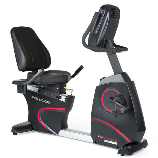 Finnlo Maximum Recumbent Bike RB 8000, Kuntopyörät