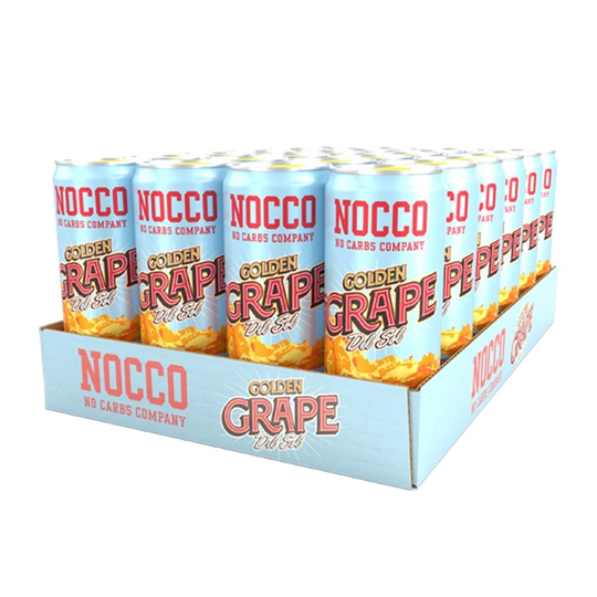 24 X Nocco Bcaa 330 Ml Golden Grape Del Sol