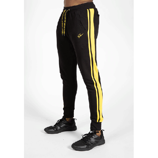 Banks Pants, Black/Yellow