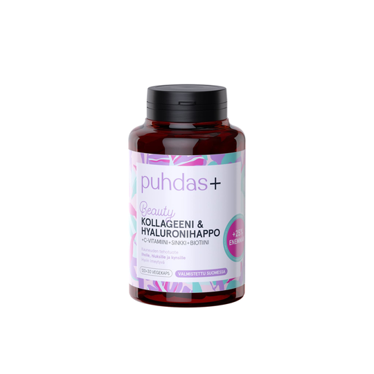 Puhdas+ Collagen&hyaluron 120+30 kaps