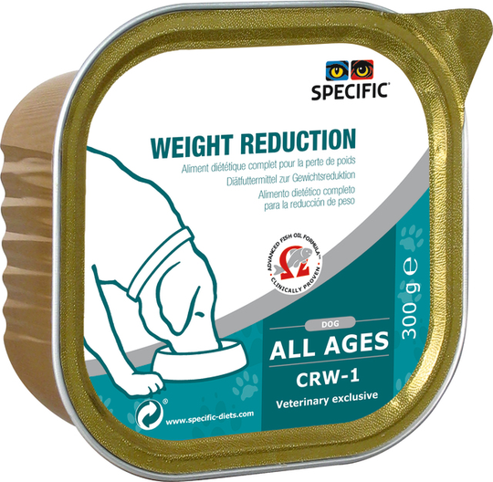 Specific CRW-1 Weight Reduction koiralle 6x300 g