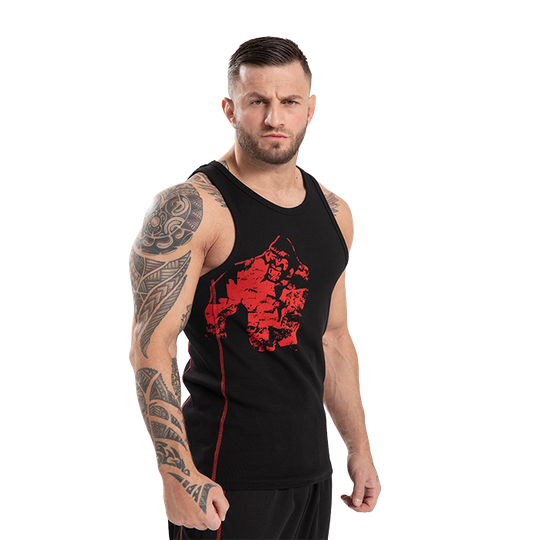 Monterey Tank Top, Black/Red