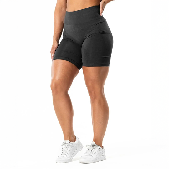 Prime Scrunch Shorts Tummanharmaa