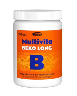Multivita Beko Long 30 tablettia