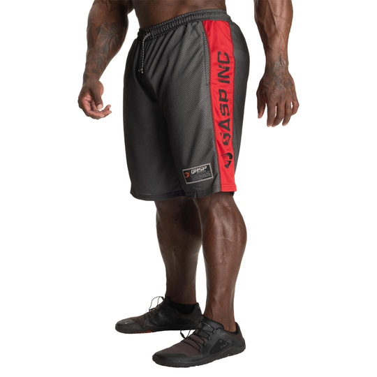 Gasp No1 Mesh Shorts Black/red Xl