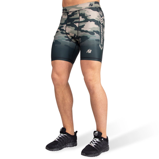 Gorilla Wear Franklin Shorts Army Green Camo L