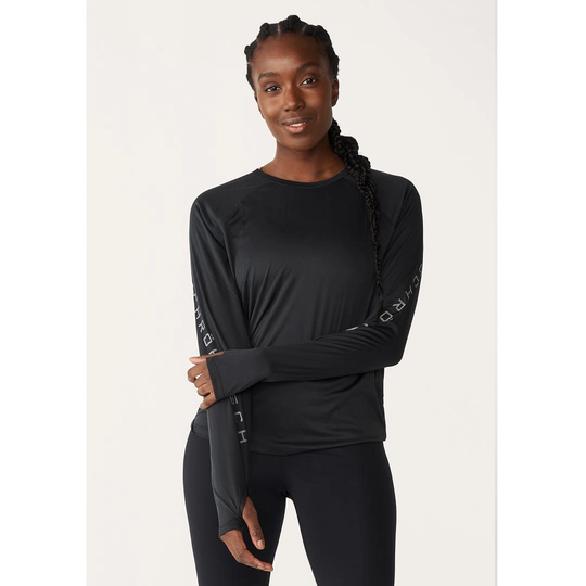 Röhnisch Active Logo Long Sleeve Black