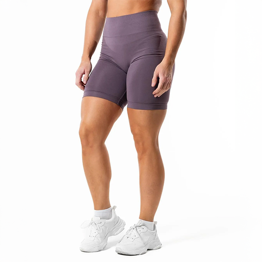 Prime Scrunch Shorts Murrettu Purppura