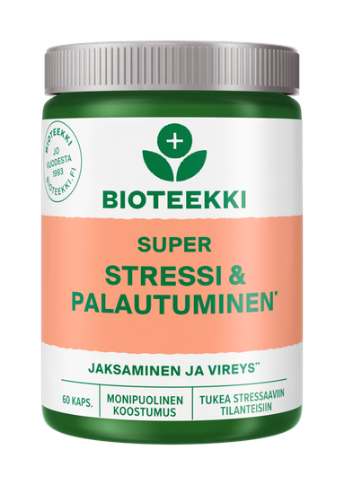 Bioteekki Super Stressi & Palautuminen 60 kapselia