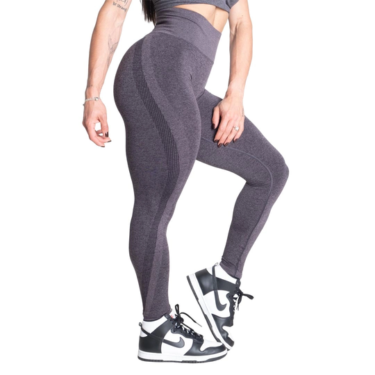 Better Bodies Curve Scrunch Leggings Black Melange L