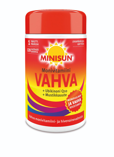 Minisun Monivitamiini Vahva 120 tabl