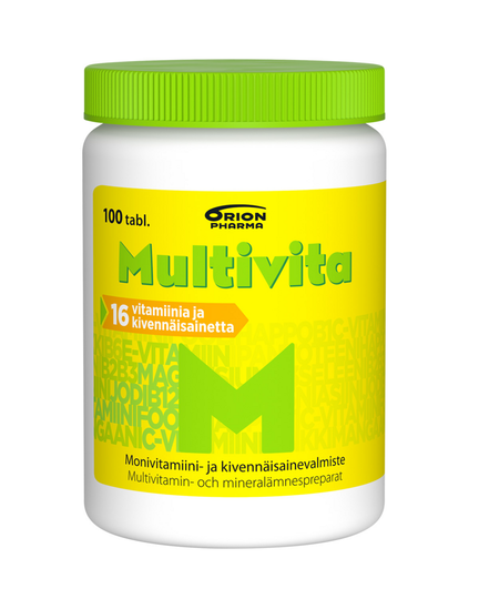 Multivita Monivitamiini 100 tabl