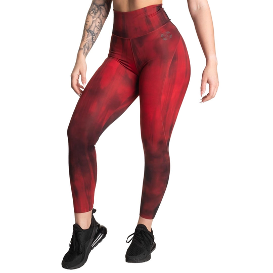 Better Bodies High Waist Leggings Chili Red Grunge M