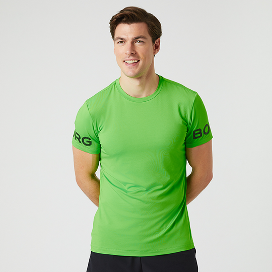 Borg T-shirt Vaaleanvihreä
