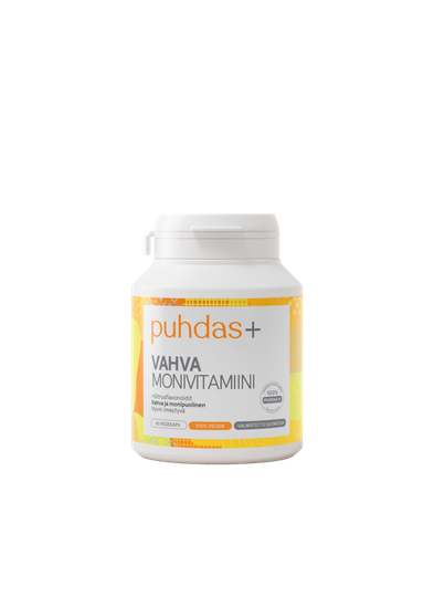 Puhdas+ Vahva Monivitamiini 60 kaps