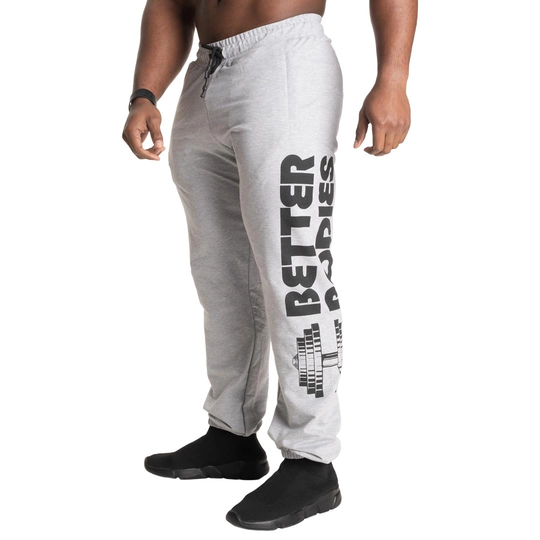 Better Bodies Stanton Sweatpants Light Grey Melange V2 Xl