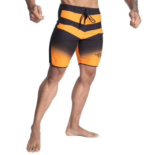 Better Bodies Tapered Board Shorts Black/yellow 30