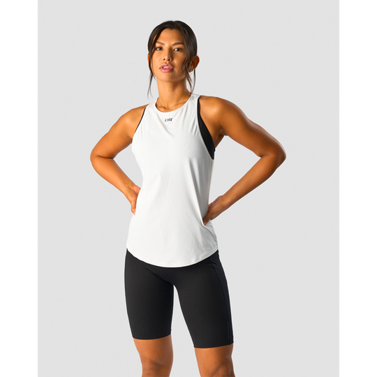 Charge Tank Top Wmn, White