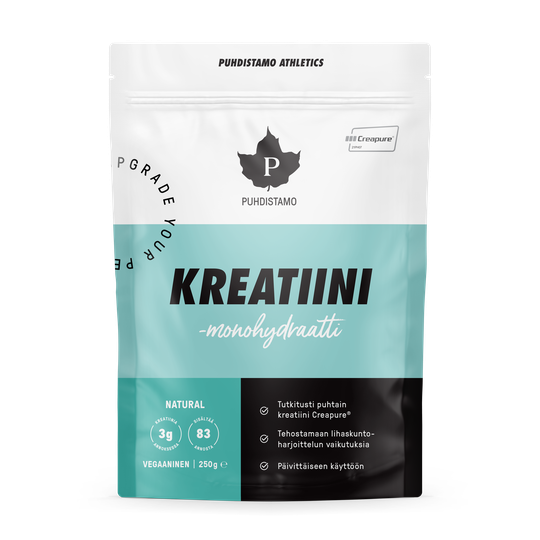 Puhdistamo Athletics Kreatiini-monohydraatti 250g