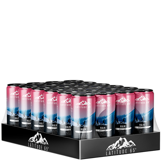 24 x Latitude 65, 330 ml, Hajk