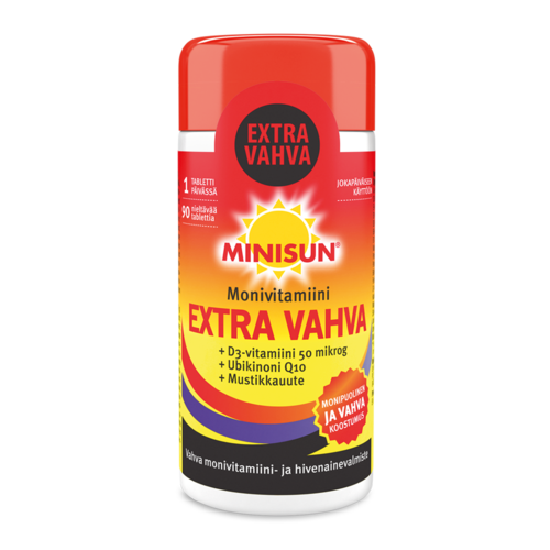 Minisun Extra Vahva Monivitamiini 90 tablettia