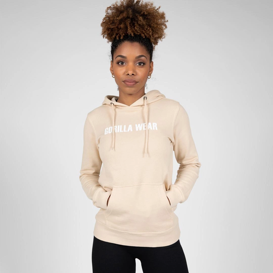 Gorilla Wear Charlotte Hoodie Beige S