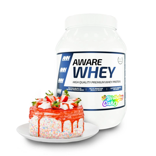 Aware Nutrition 100% Whey 900 G Birthday Cake