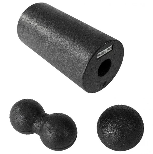 Gorilla Sports Kasvopaketti - Foam Roller Hierontapallo