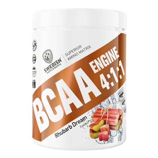 Swedish Supplements Bcaa Engine 4:1:1 400 G Rabarber Dream