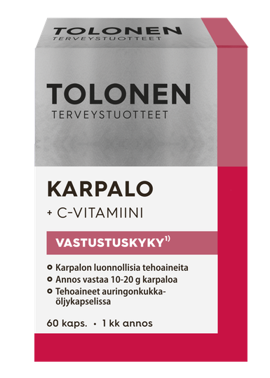 Tolonen karpalo + c 60 kaps