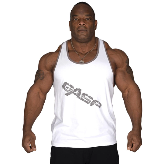 Gasp Vintage T-back White L