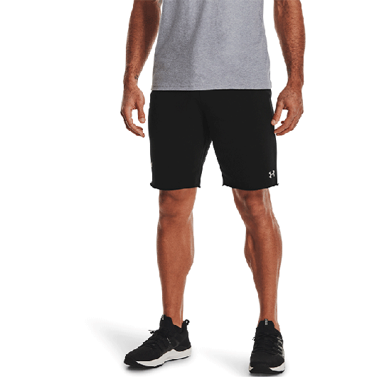 UA Project Rock Terry Shorts, Black
