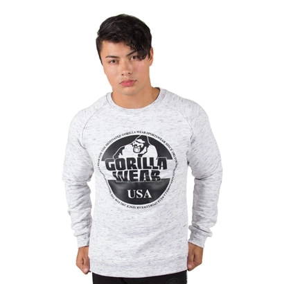 Gorilla Wear Bloomington Crewneck Sweatshirt Mixed Grey M