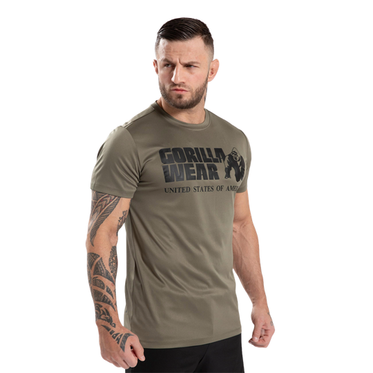 Classic Training T-Shirt, Army Green