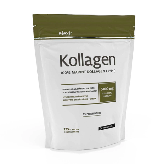 Elexir Pharma Marint Kollagen 175 G