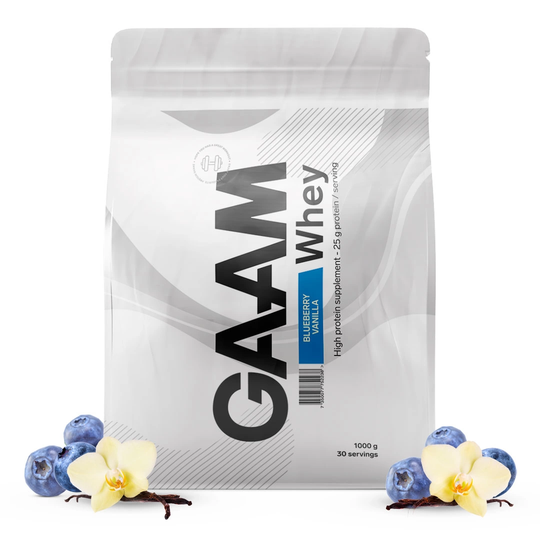 Gaam 100% Whey Premium 1 Kg Blueberry Vanilla