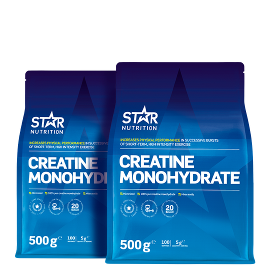 2 x kreatiinimonohydraatti 500 g