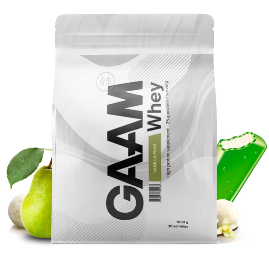 Gaam 100% Whey Premium 1 Kg Vanilla Pear