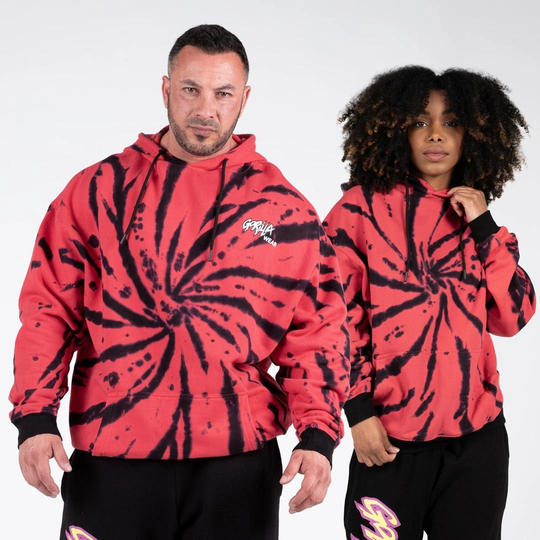 Gorilla Wear Legacy Oversized Hoodie Red/black M