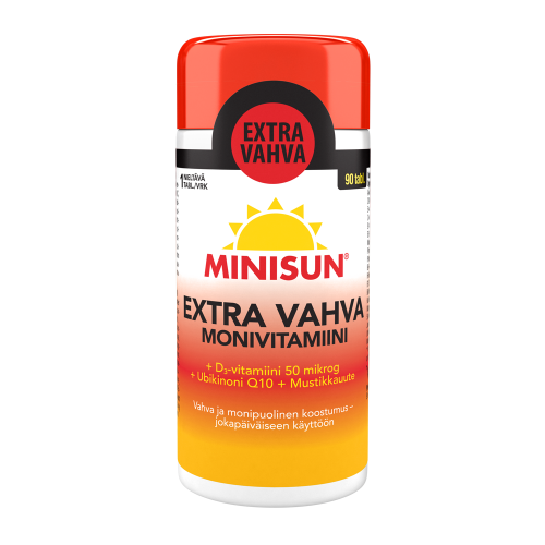 Minisun Extra Vahva Monivitamiini 90 tablettia