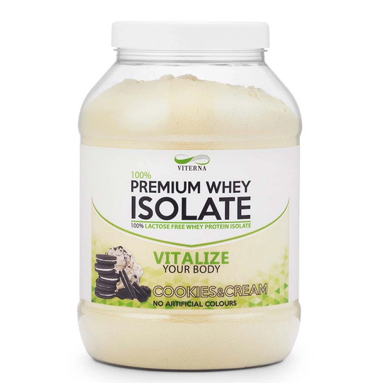 Viterna 100% Premium Whey Isolate 900 G Cookies & Cream