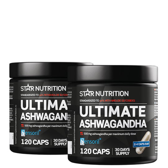 2 x Ultimate Ashwagandha 120 kapselia