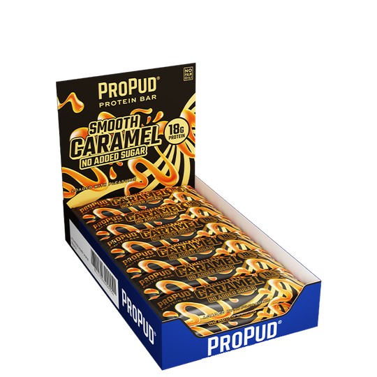 12 x ProPud Protein Bar, 55 g, Smooth Caramel