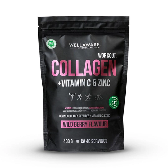Wellaware Workout Collagen 400 G Wild Berries