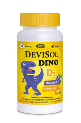 Devisol Dino 15 mikrog 60 tabl