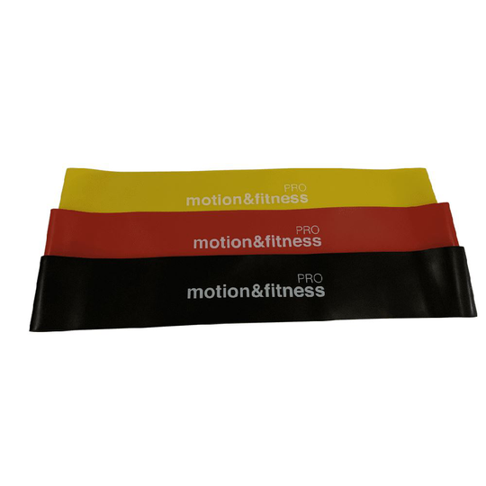 Motion & Fitness PRO MiniBands, Powerband & Mini band