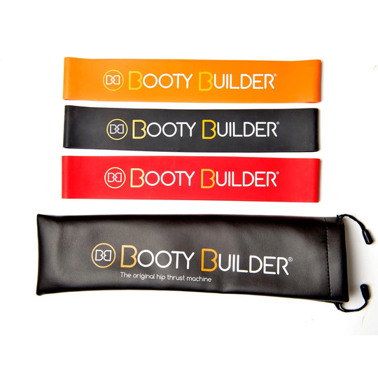 Booty Builder Mini Bands Black 3-pack