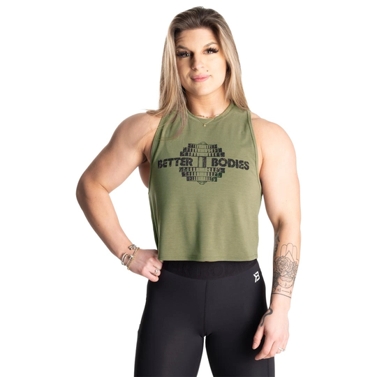 Better Bodies Empire Loose Rcrback Washed Green Xl