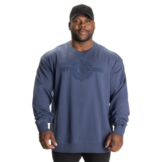 Better Bodies Union Crewneck Sky Blue Xl
